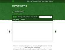 Tablet Screenshot of jeevanjyothigoa.com